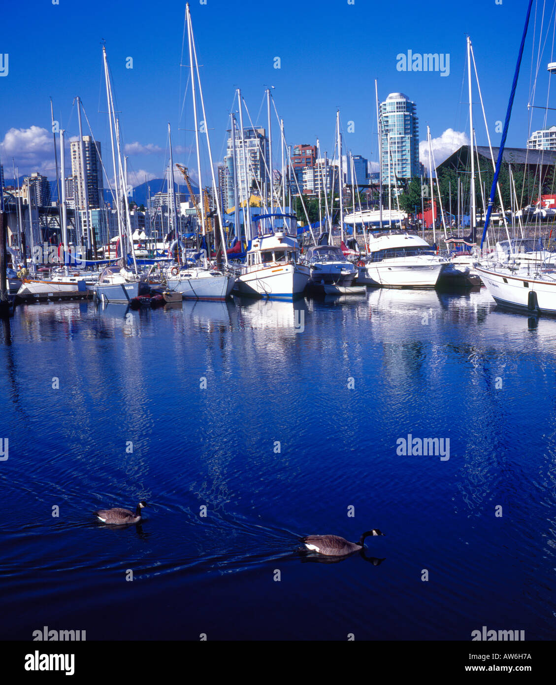 West End, Vancouver British Columbia, Canada. Photo by Willy Matheisl Stock Photo