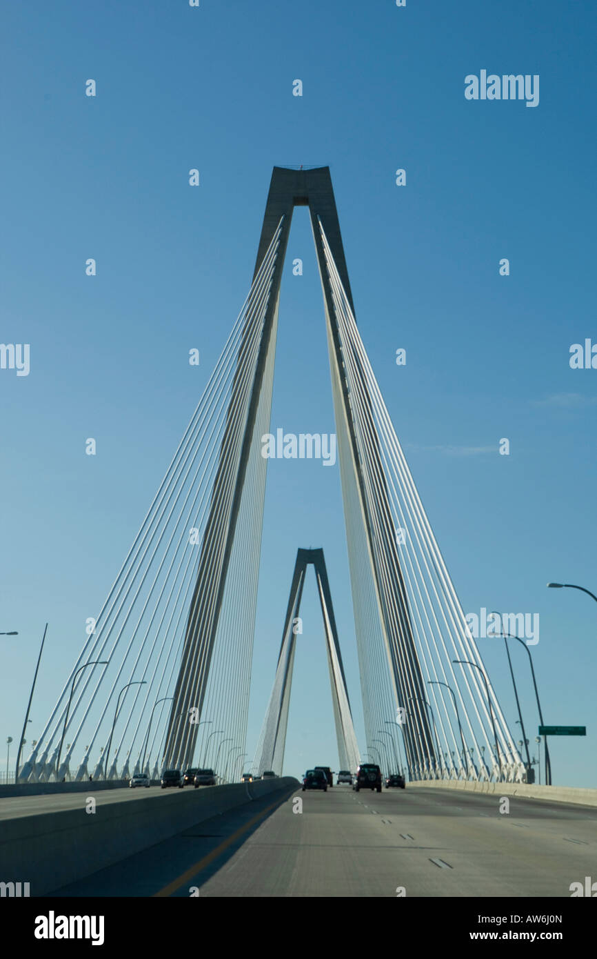 The Arthur Ravenel Jr Cooper River bridge, the longest cable stayed