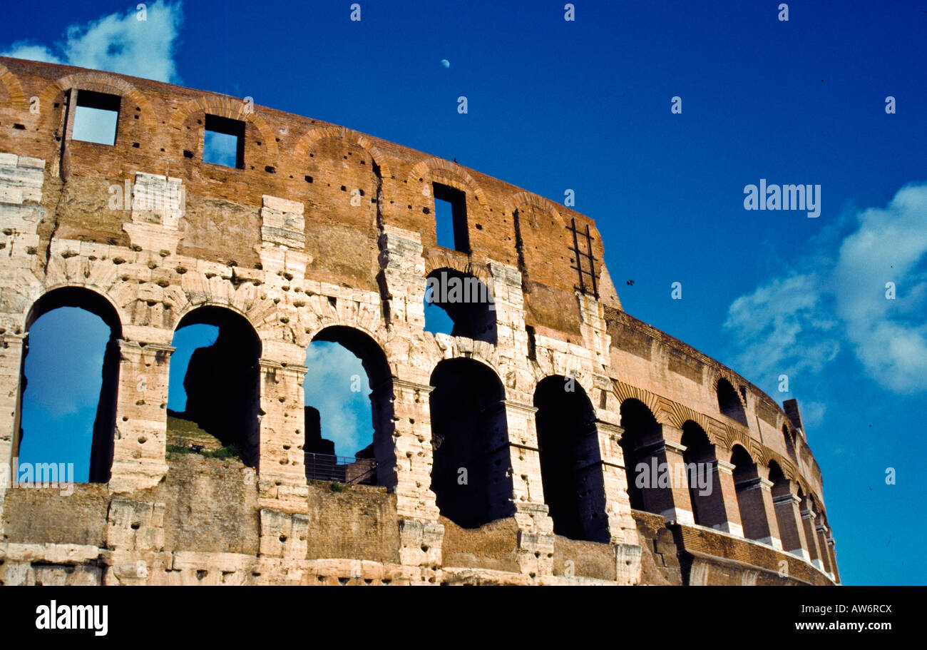 he Colosseum, Rome, Italy, completed in 80 AD Stock Photo