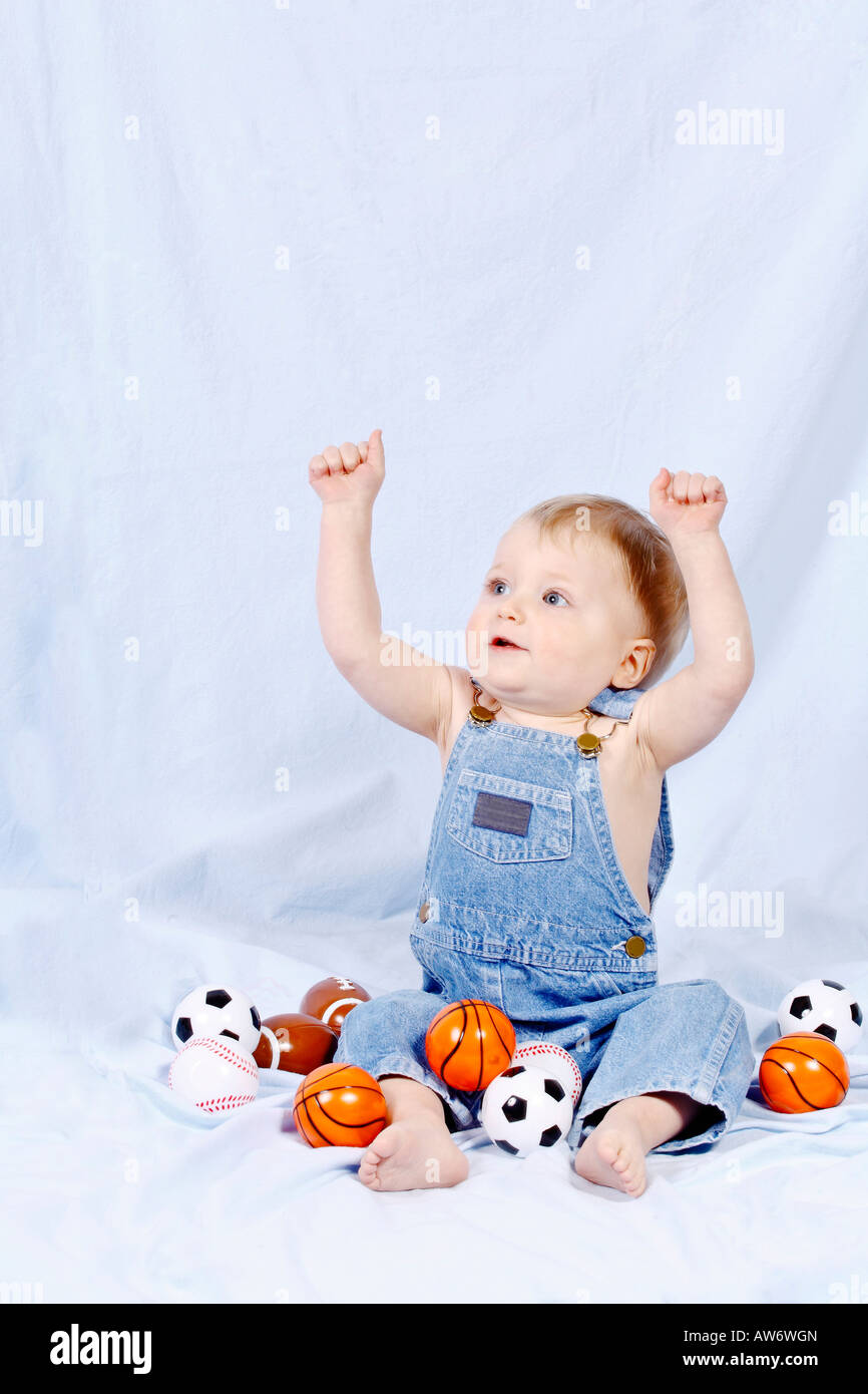 Portrait of a baby boy Stock Photo - Alamy