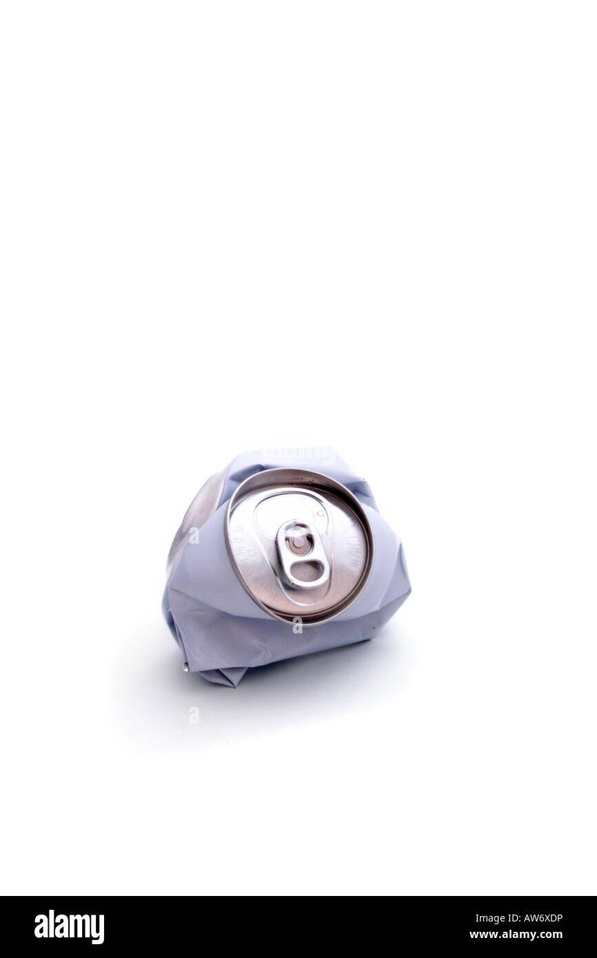 Smashed can hi-res stock photography and images - Alamy