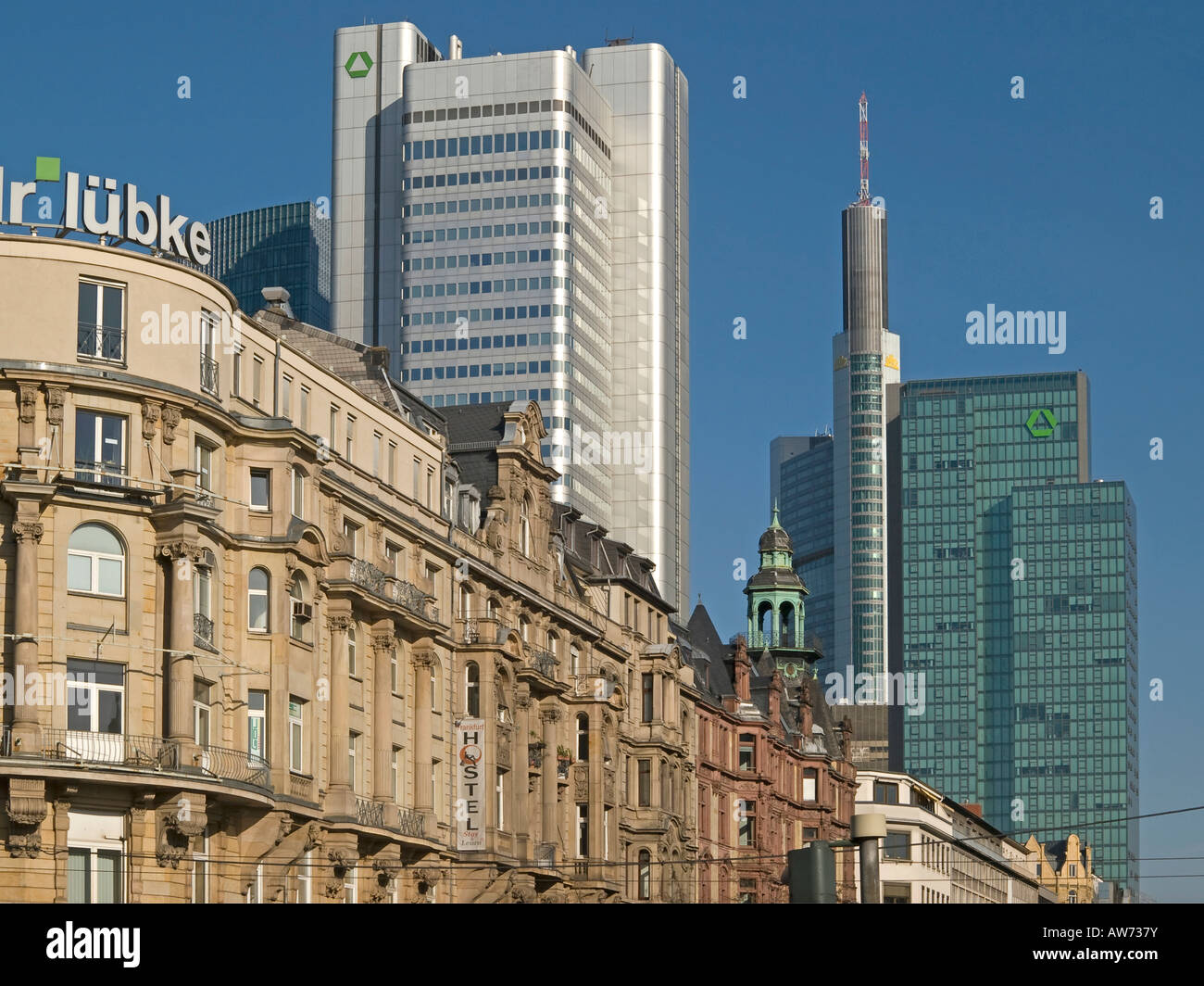 Old Bank Buildings In Frankfurt High Resolution Stock Photography And Images Alamy