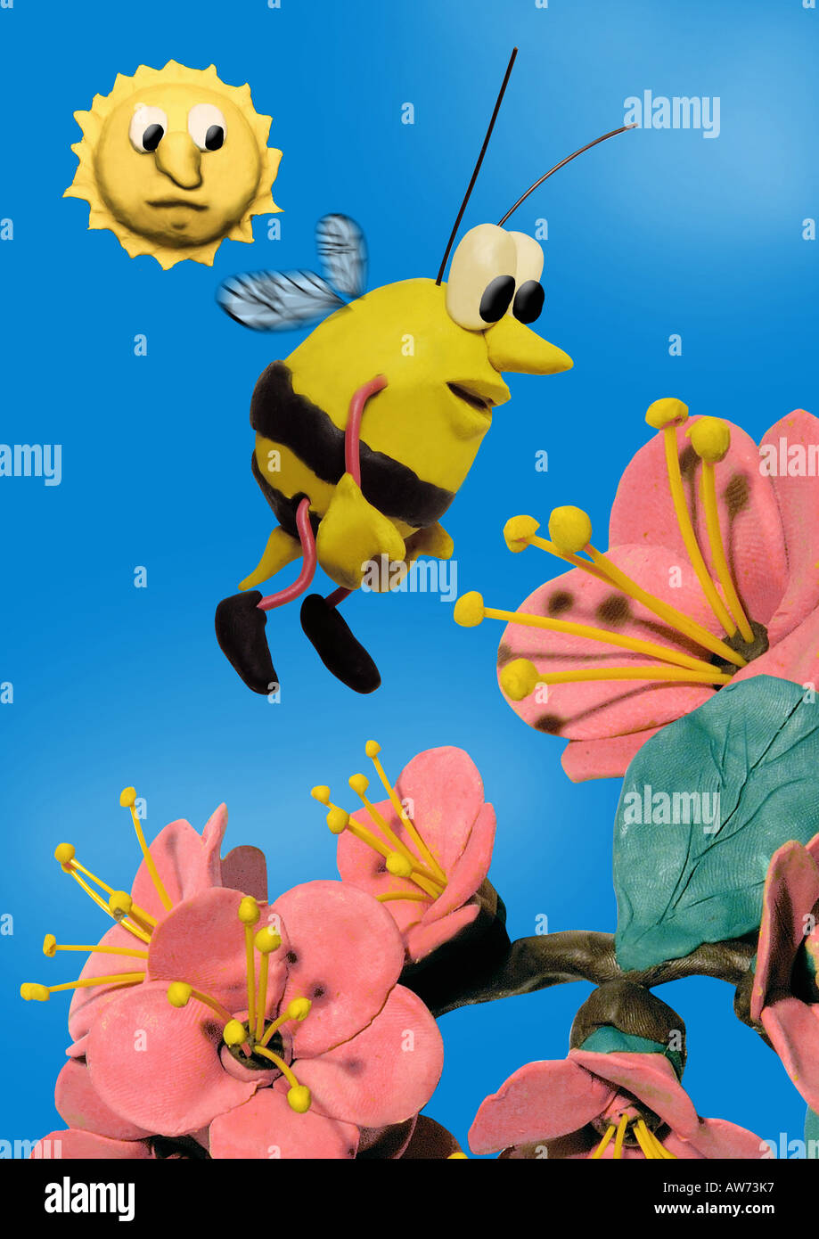 bee-buzzing-around-flowers-AW73K7.jpg