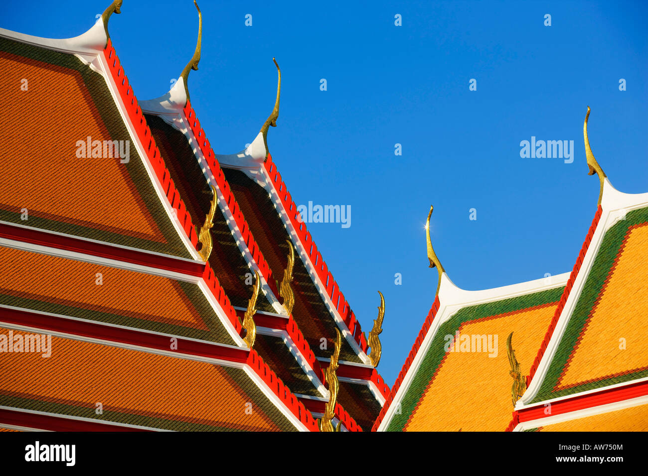 Wat pho temple in Bangkok Thailand Stock Photo - Alamy