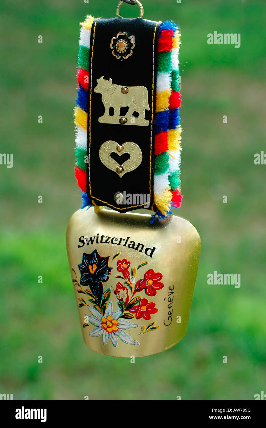 Cow bell trinket metallic cowbell neck hanging handicraft souvenir