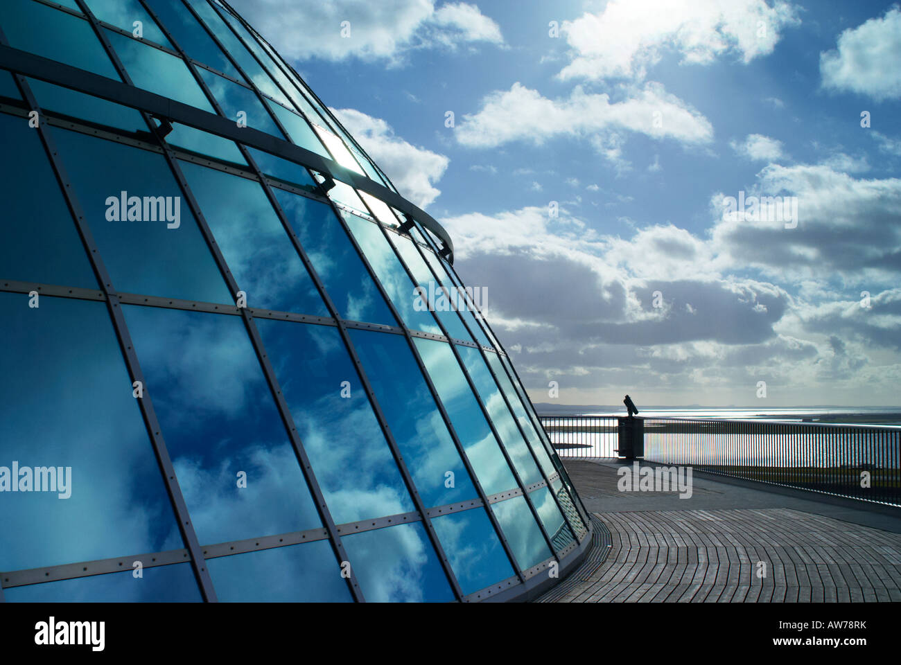 The Perlan Pearl Reykjavik Iceland in September 2007 The Perlan is a water storage tower for Reykjavik. Stock Photo