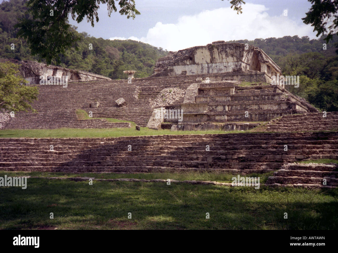 ruins Yucatan Mexico Central Latin America Stock Photo