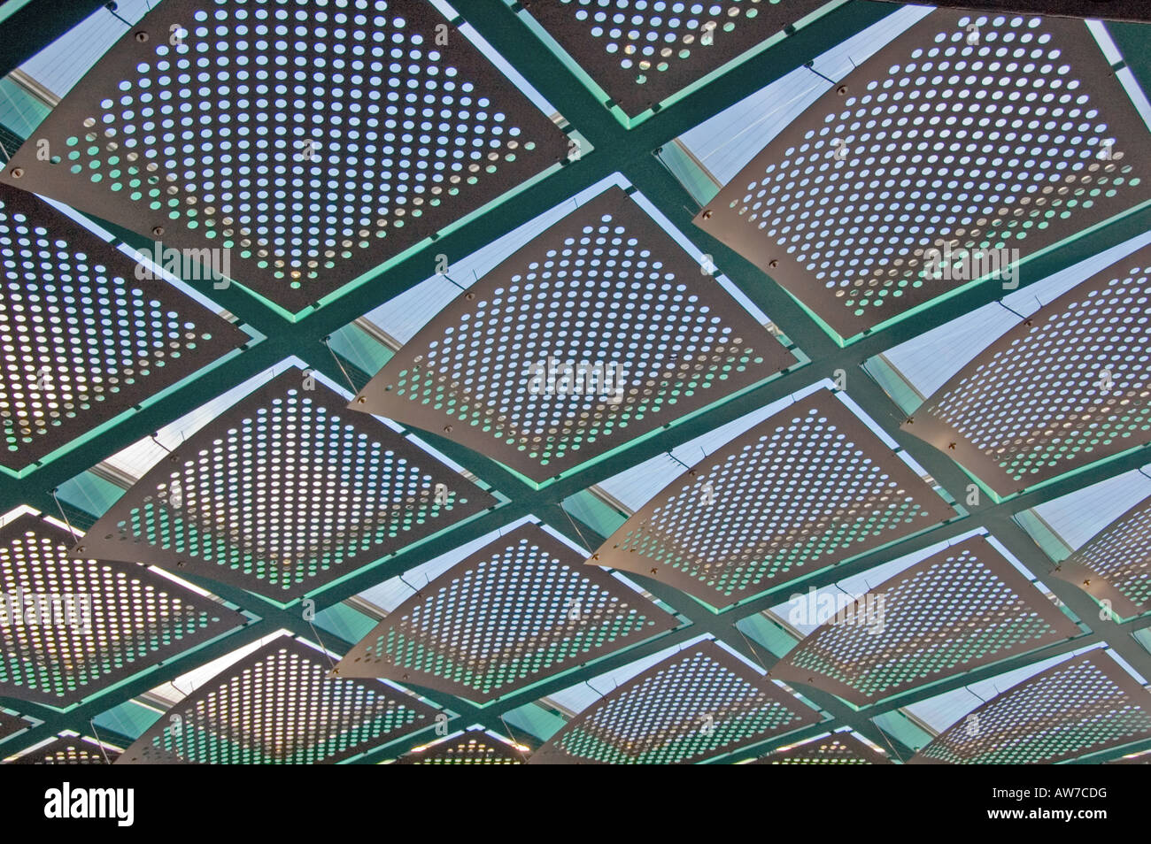 Canopy Finsbury Park Station London England UK Stock Photo
