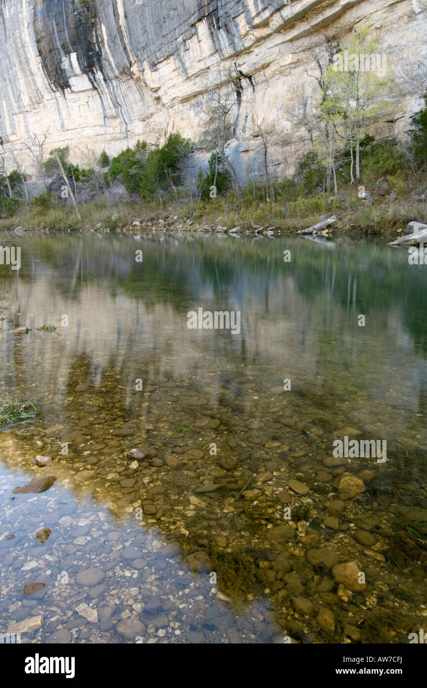 Roark Bluff at sunrise Steel Creek access Buffalo National River ...