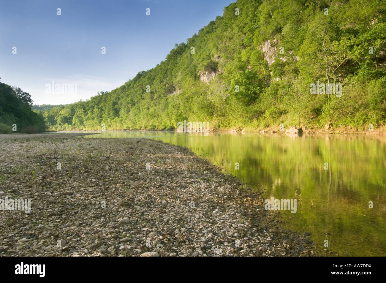 View across Sheep Jump Hollow Buffalo River Mile 147 Buffalo National