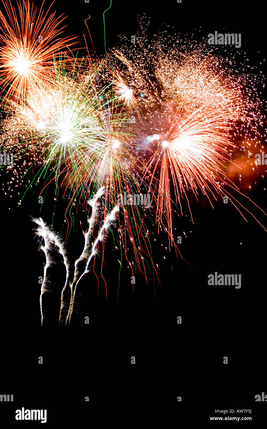 Gas Firework Color Explosion colors fireworks in hi-res stock photography and images - Alamy