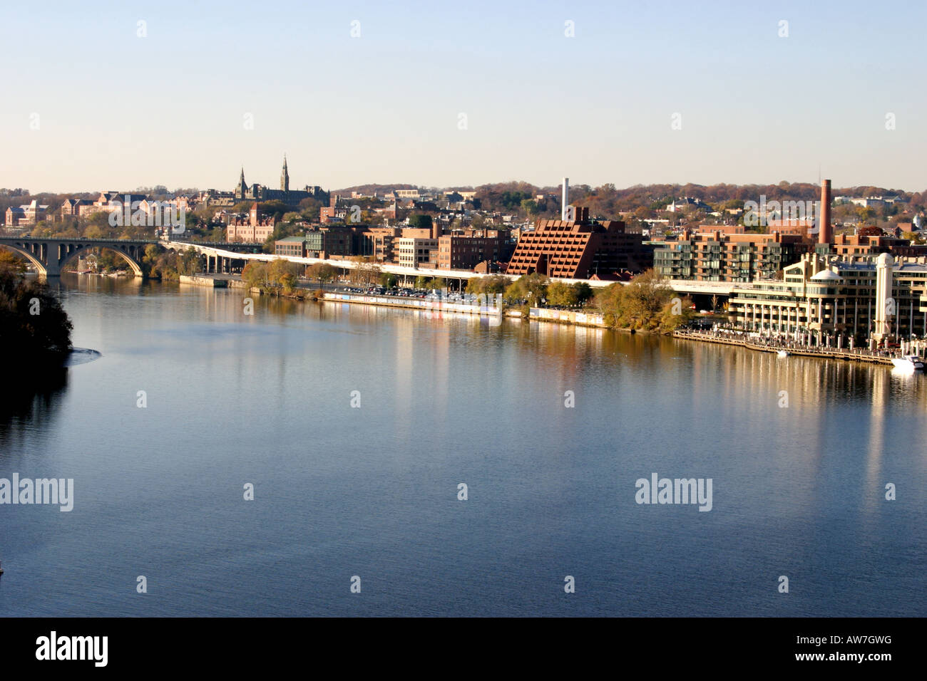 Water Front Washington DC Stock Photo Alamy