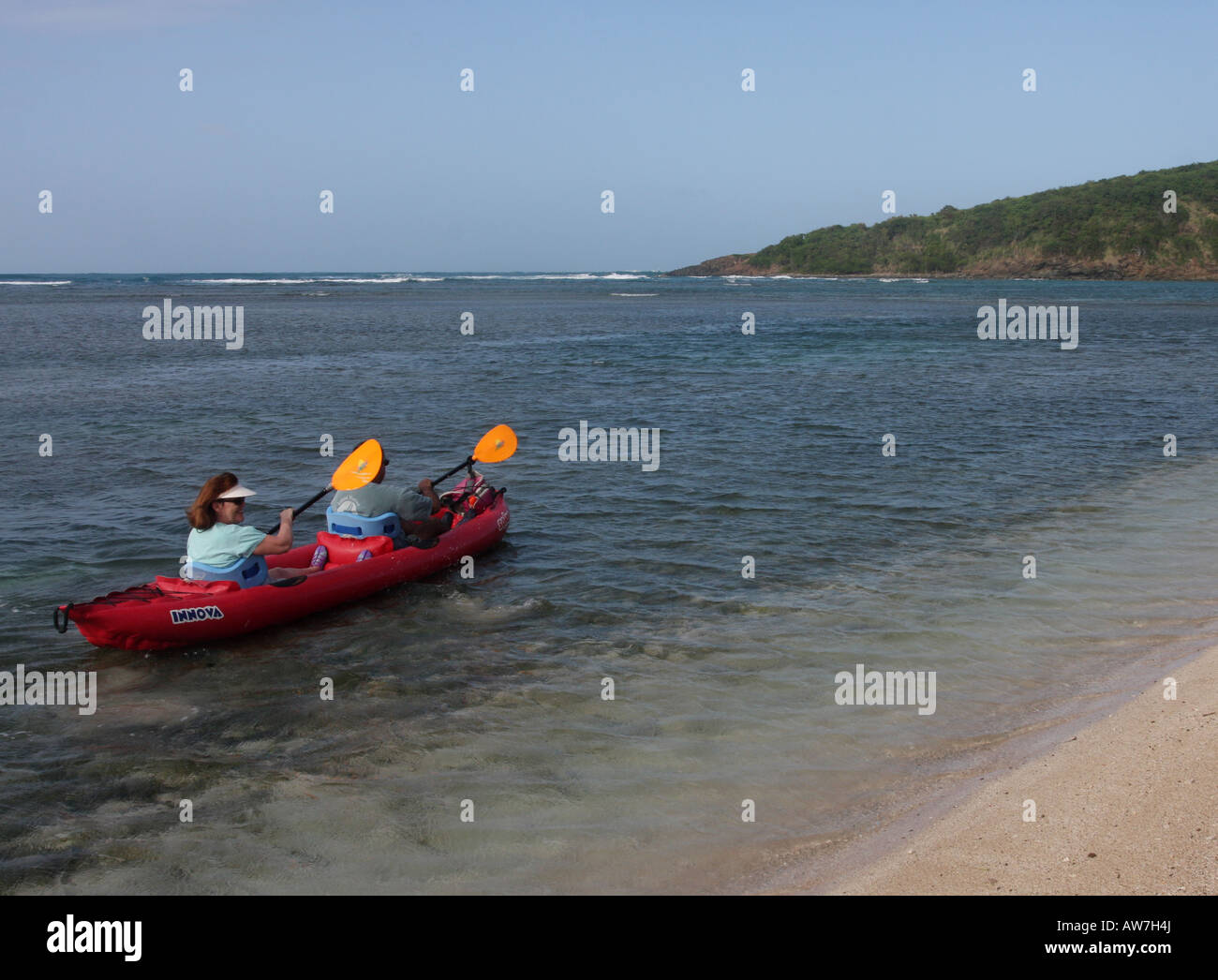 kayak puerto rico Seven Seas Fajardo Stock Photo Alamy