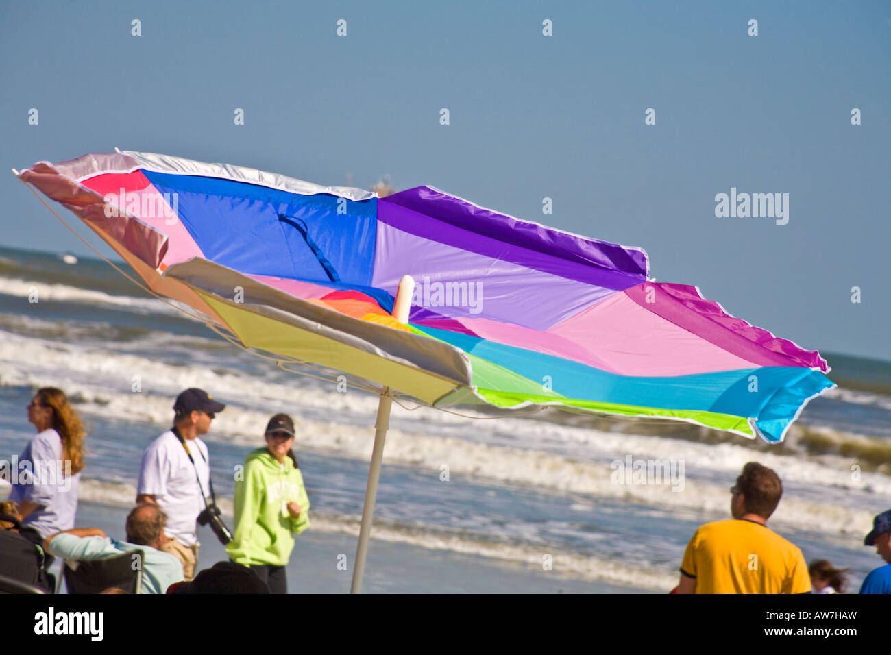beach wind umbrella