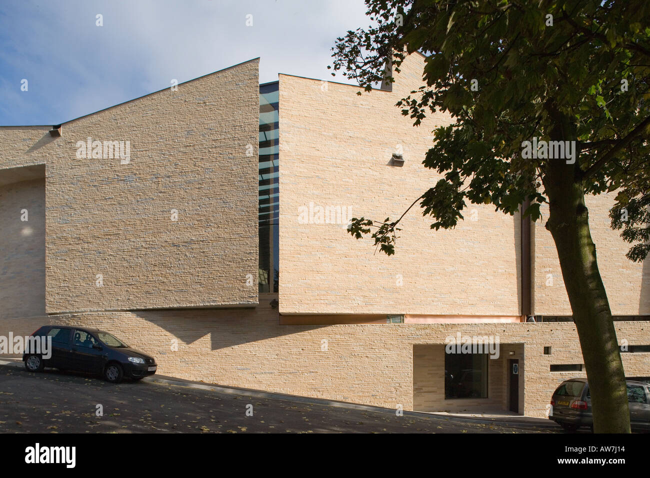 City and County Museum, Lincoln. Exterior elevation. Architect: Panter Hudspith Stock Photo