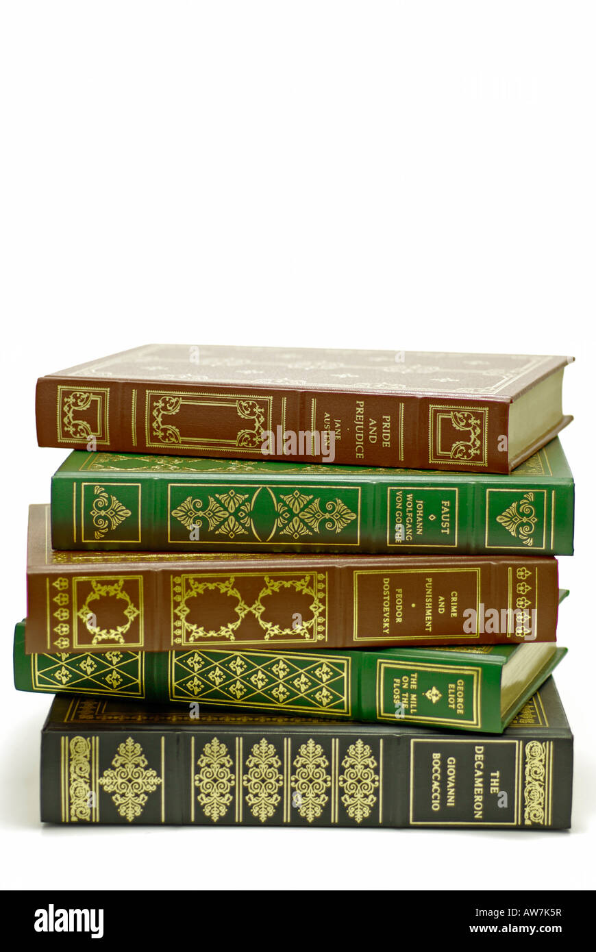 Classic books stack hi-res stock photography and images - Alamy