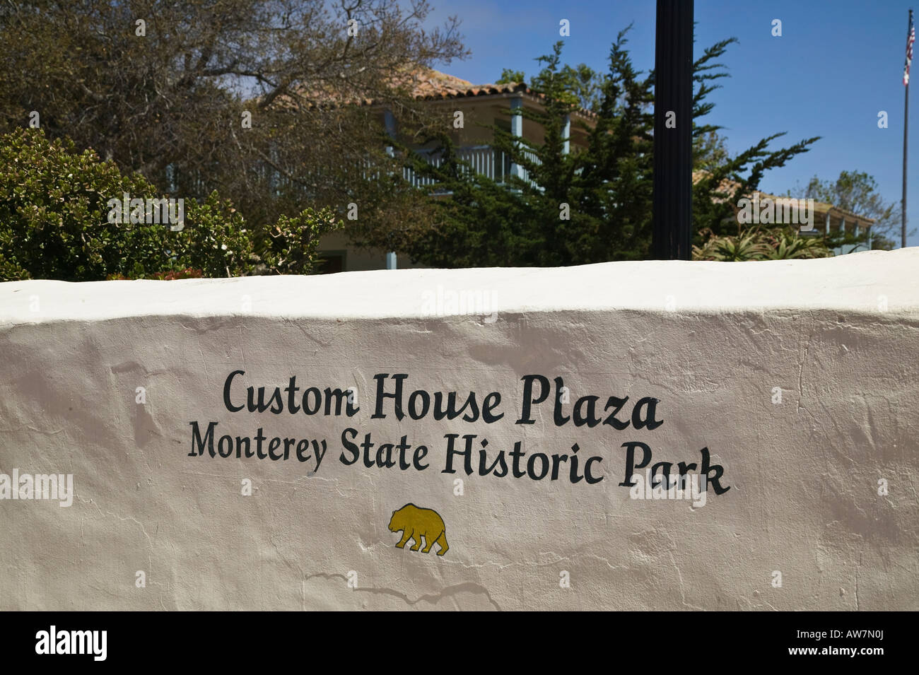 The Custom House State Historic Park, Monterey Bay, California, USA