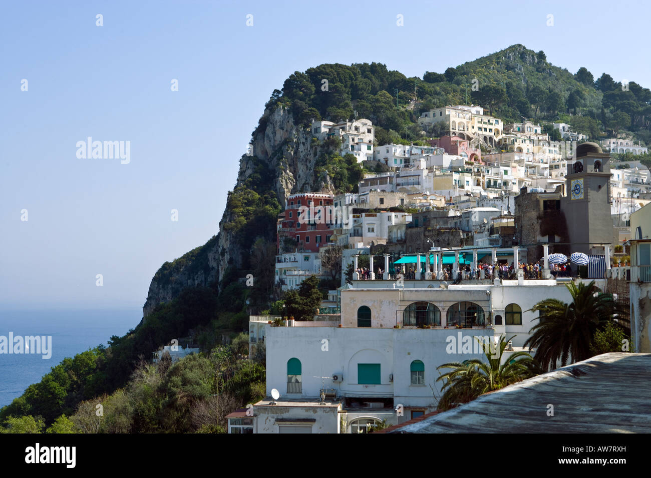 Italy capri houses old town hires stock photography and images Alamy