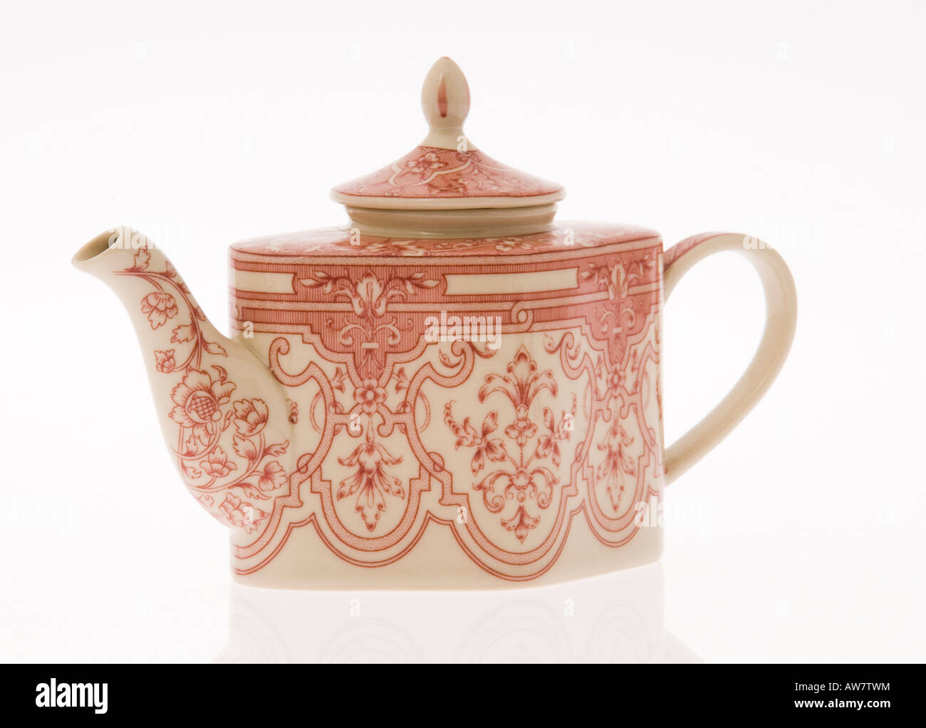 ornate french antique teapot Stock Photo Alamy