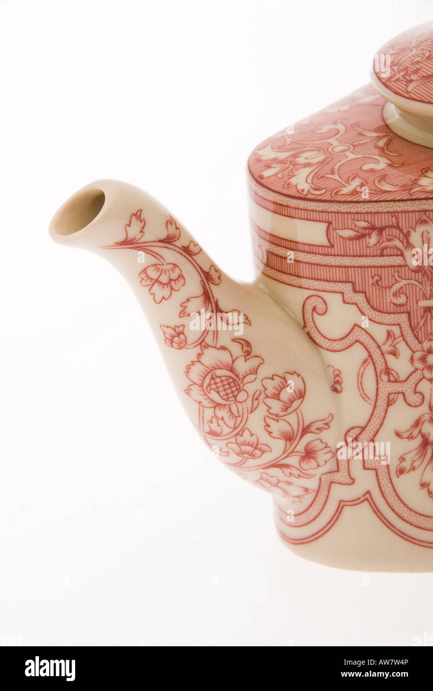 ornate french antique teapot Stock Photo Alamy