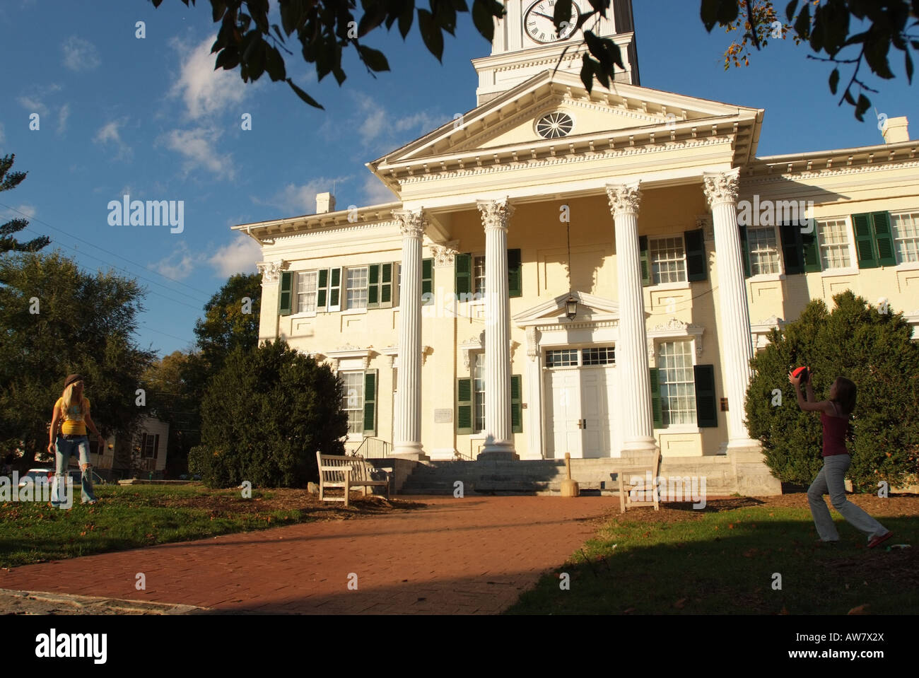 USA Shepherdstown West Virginia Exterior of Shepherd College Stock Photo Alamy