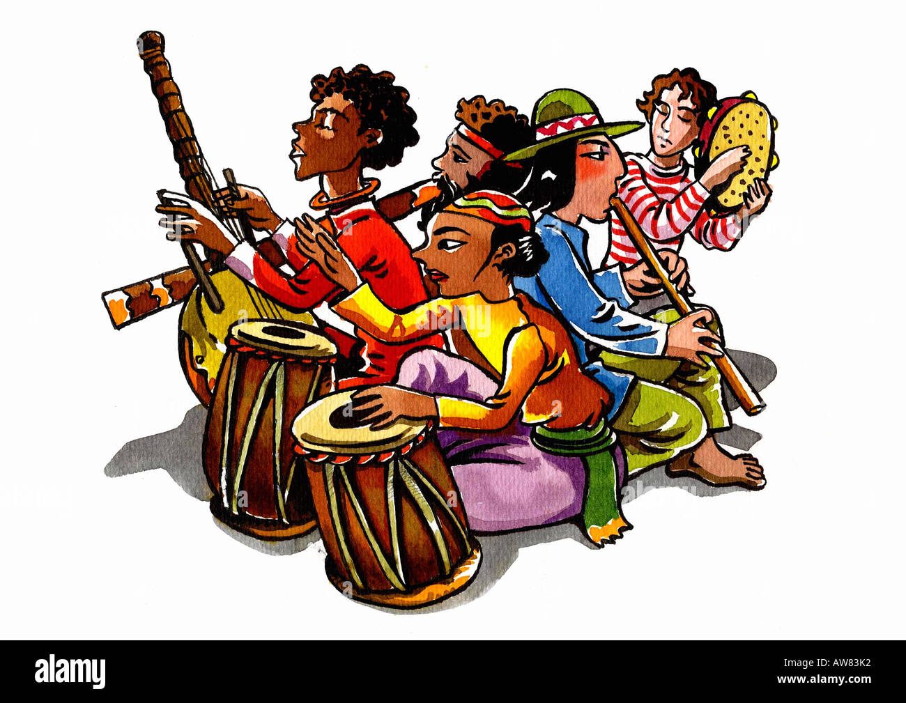 african-americans-drum-cut-out-stock-images-pictures-alamy
