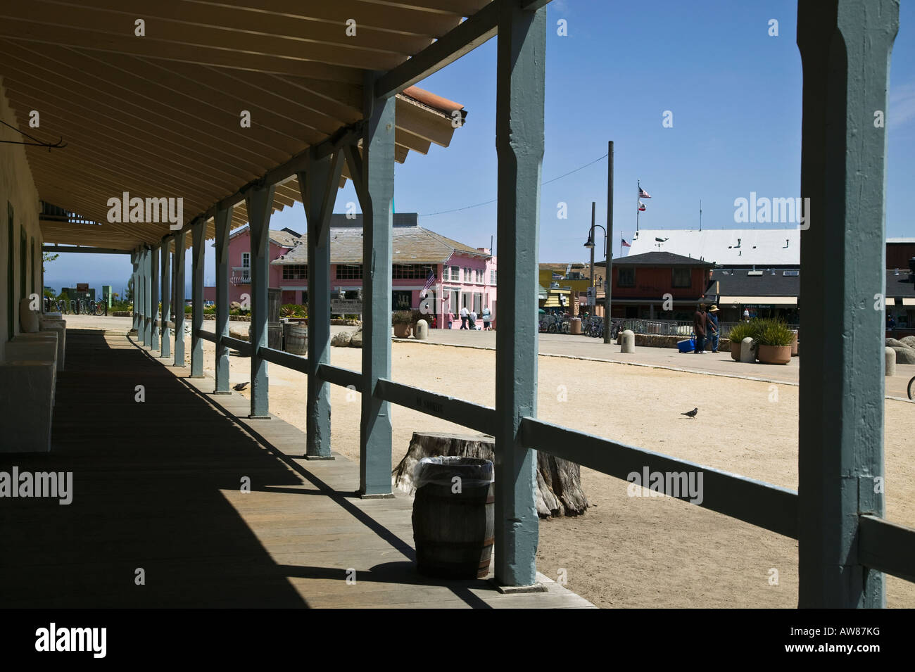 The Custom House State Historic Park, Monterey Bay, California, USA