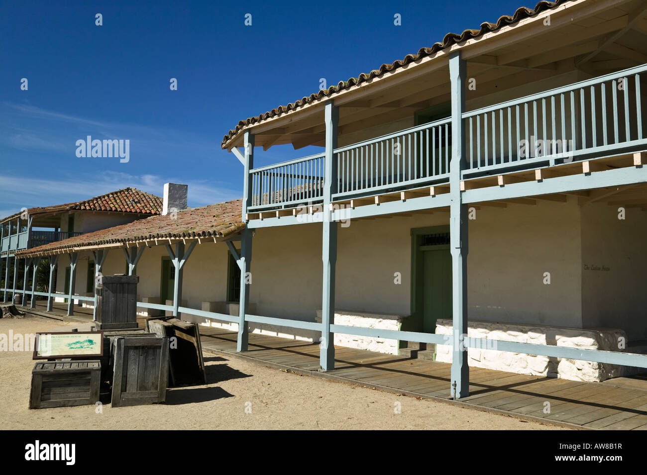 The Custom House State Historic Park, Monterey Bay, California, USA