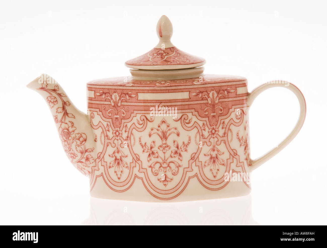 ornate french antique teapot Stock Photo Alamy