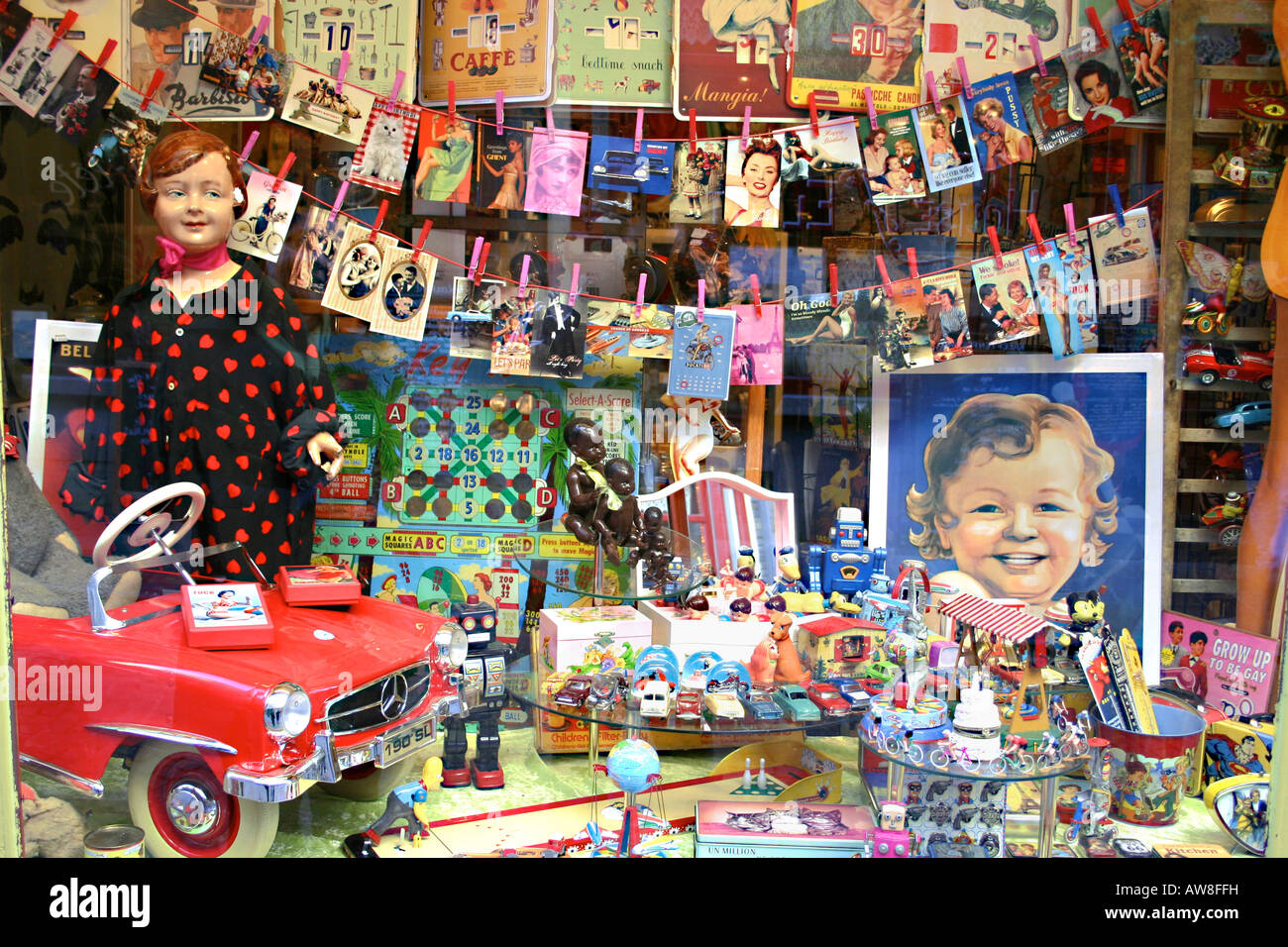 Toy Shop Stock Photo