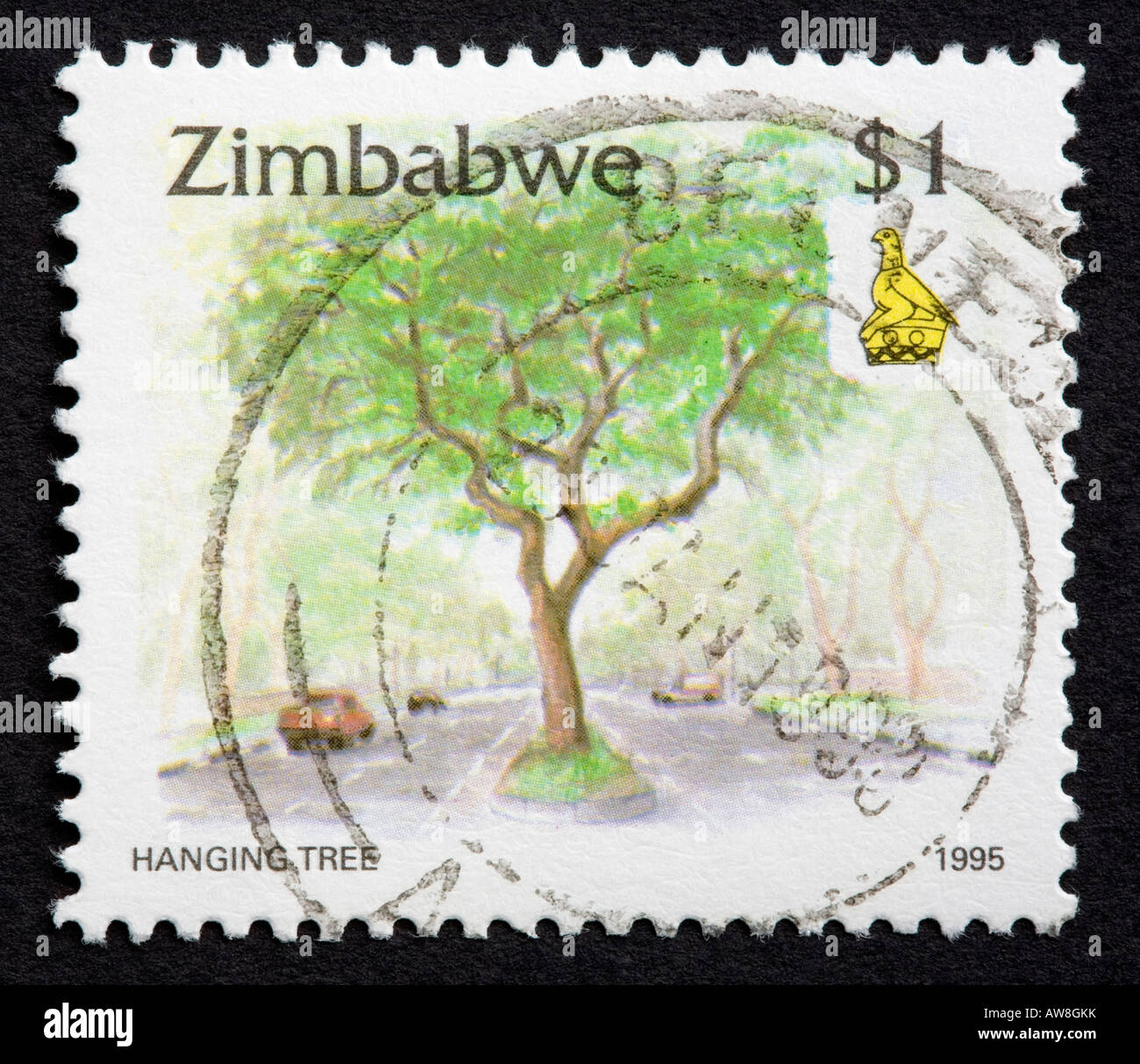 Zimbabwean postage stamp Stock Photo Alamy