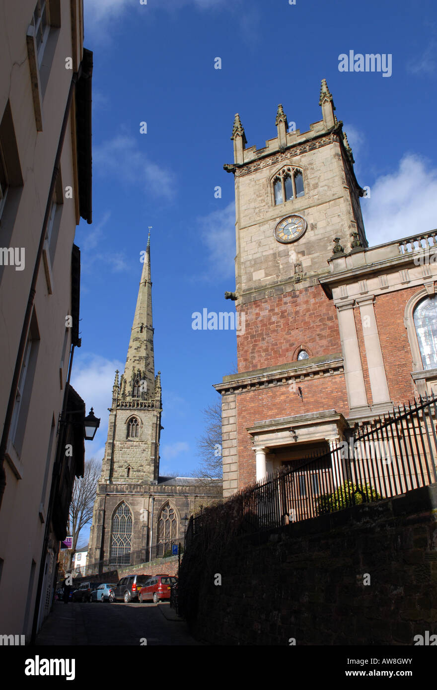 St julians church shrewsbury shropshire hires stock photography and
