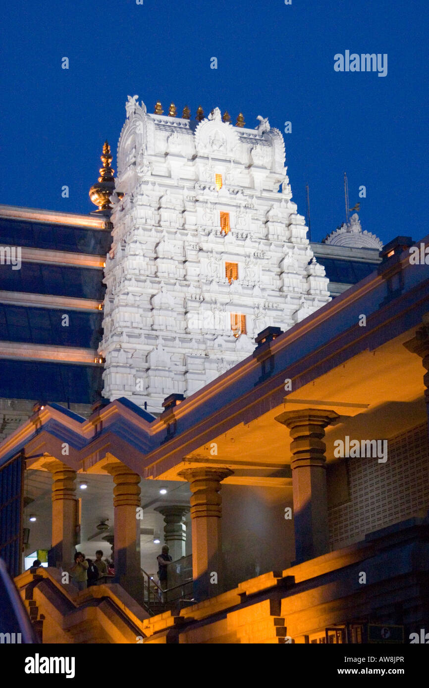 The Iskcon Temple in Bangalore India dedicated to Lord Krishna and