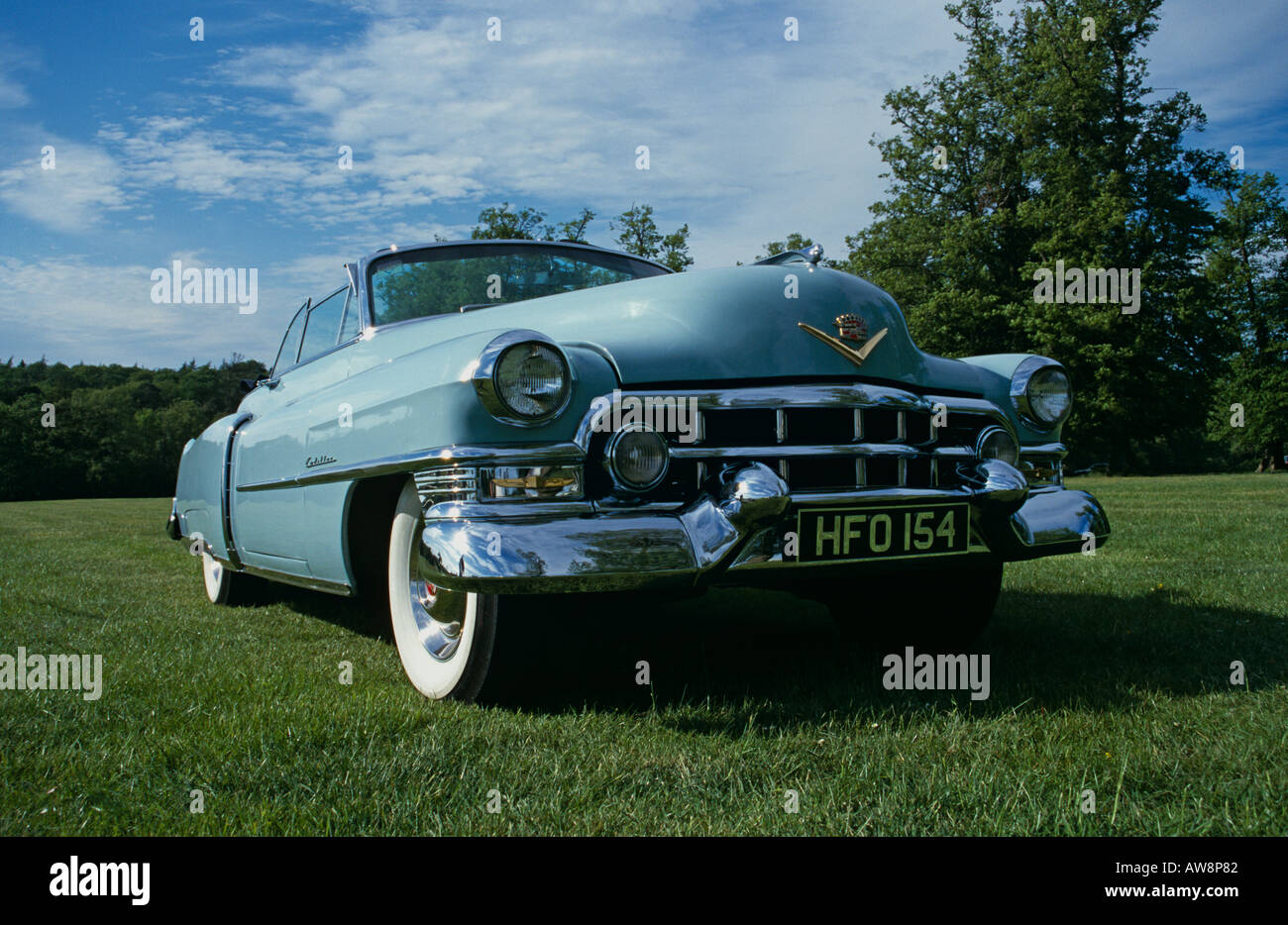 Cadillac Convertible Coupe of 1952 Stock Photo