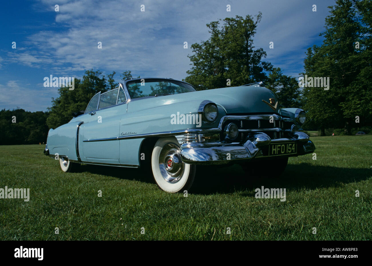 Cadillac Convertible Coupe of 1952 Stock Photo