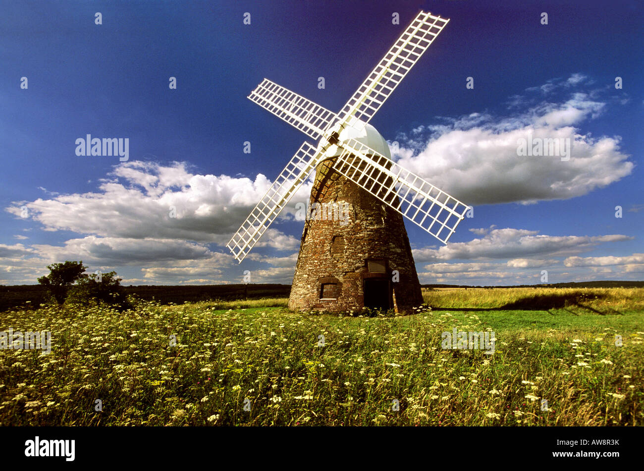 Halnaker Windmill Halnaker near Chichester West Sussex Stock Photo