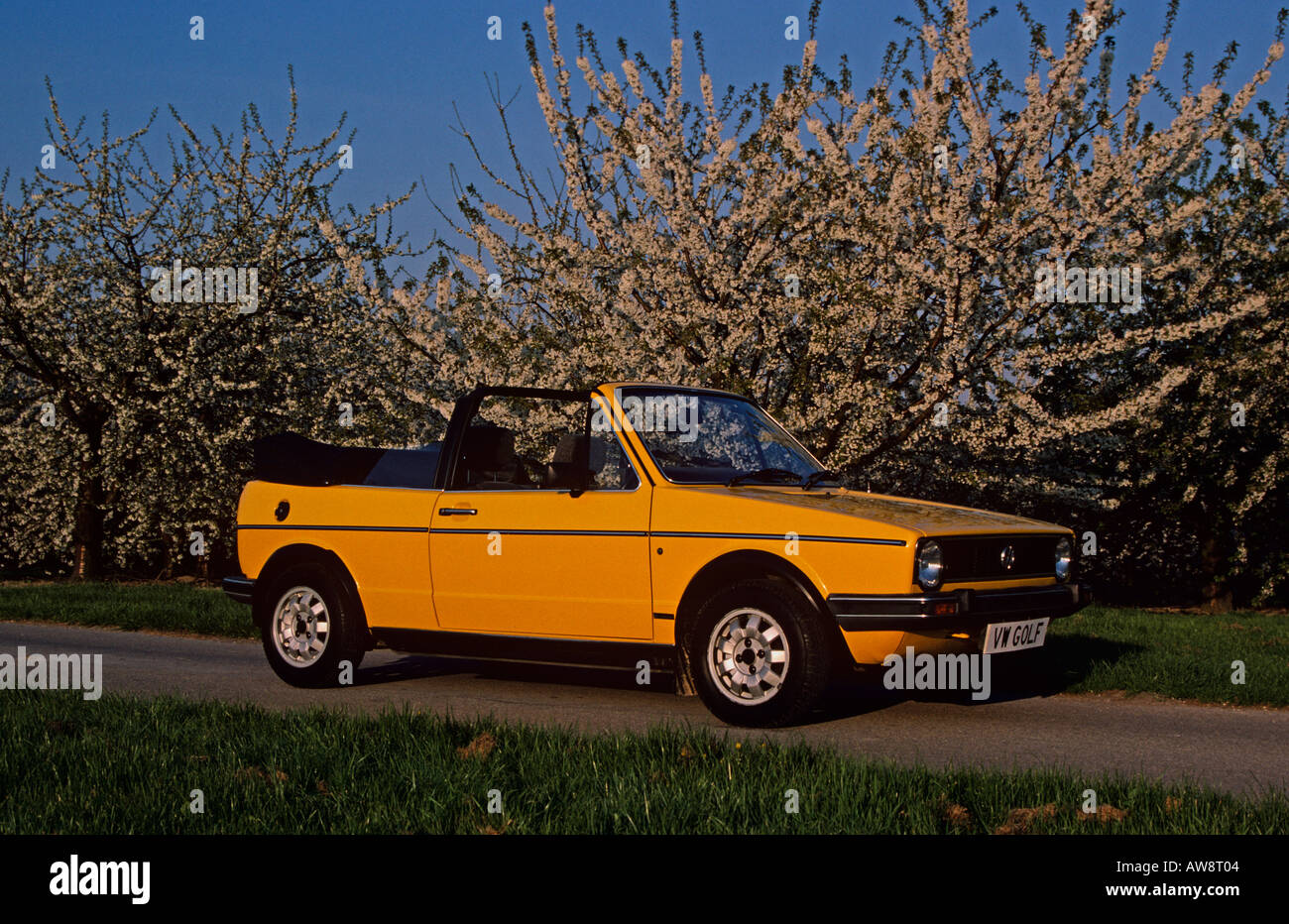 Volkswagen Golf MK1 GLi Cabriolet (MK1 Cabriolet 1980 to 1992 Stock Photo -  Alamy