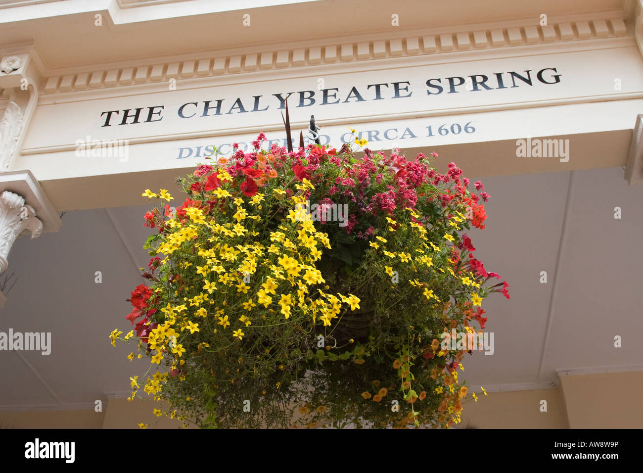 Chalybeate Spring on The Pantiles, Royal Tunbridge Wells Stock Photo