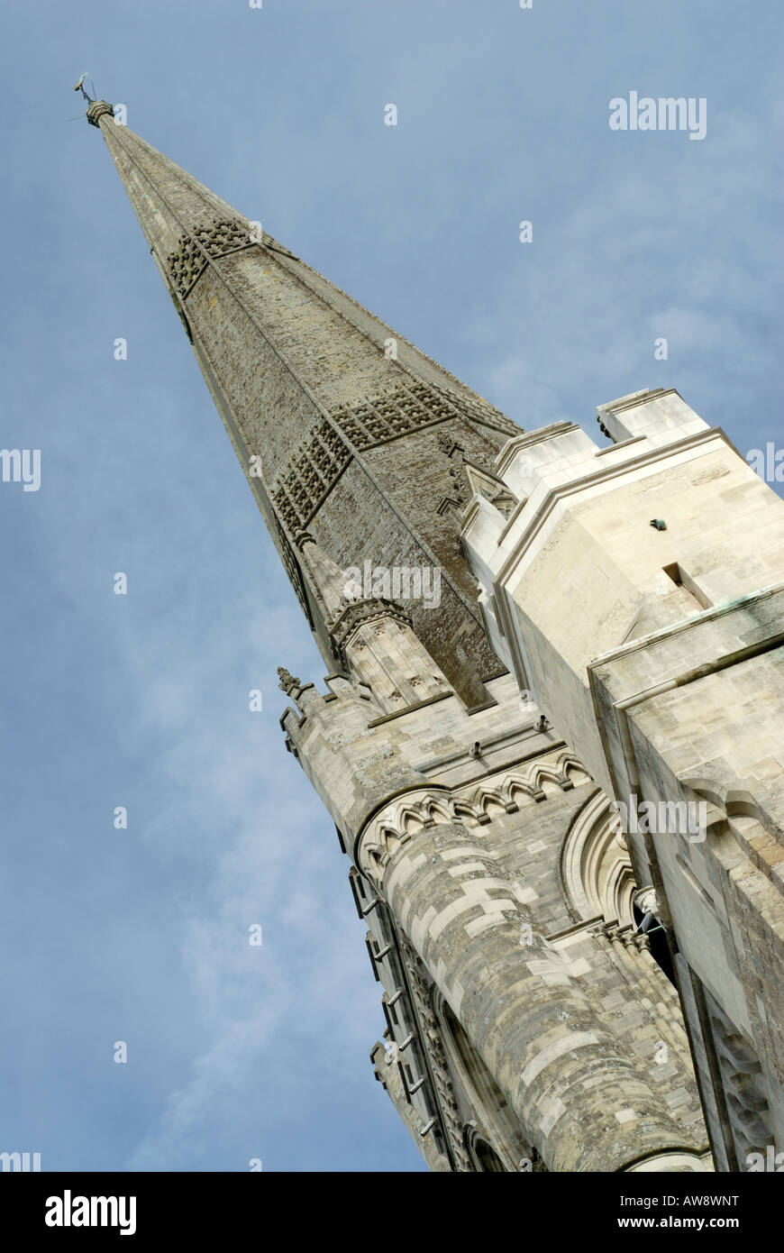 Chichester Cathedral Spire Stock Photo