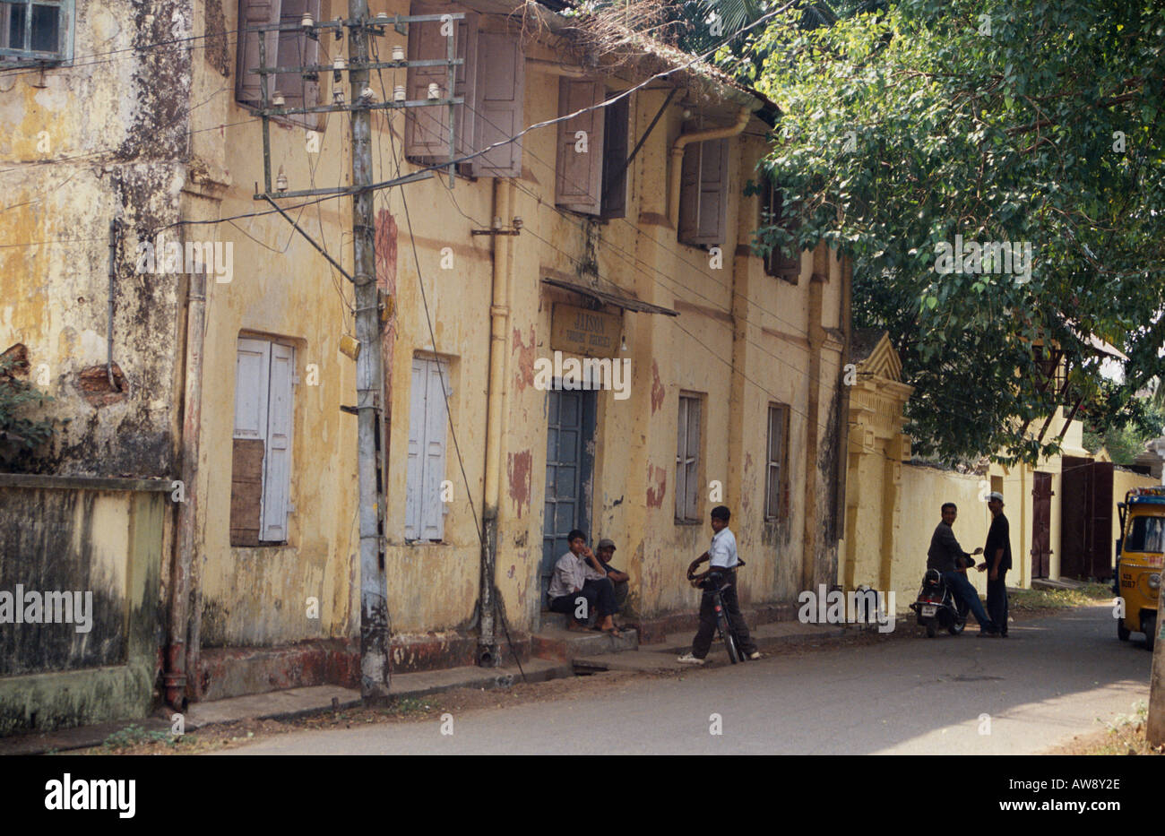 Historical buildings by the Parade Ground, Fort Cochin, Kerala
