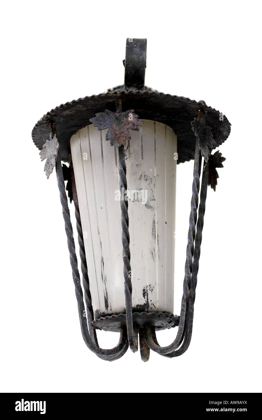 Traditional Austrian lamp Stock Photo