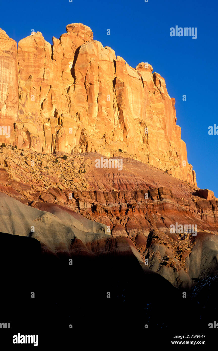 Sedimentary Layers Butte Stock Photos & Sedimentary Layers Butte Stock ...