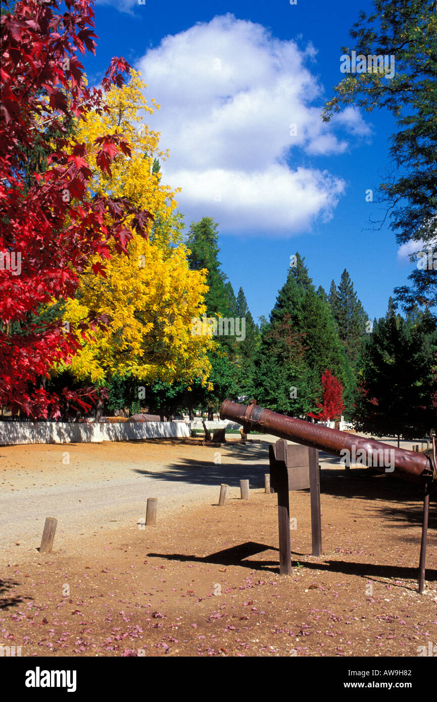 Giant monitor used in hydraulic mining North Bloomfield Malakoff