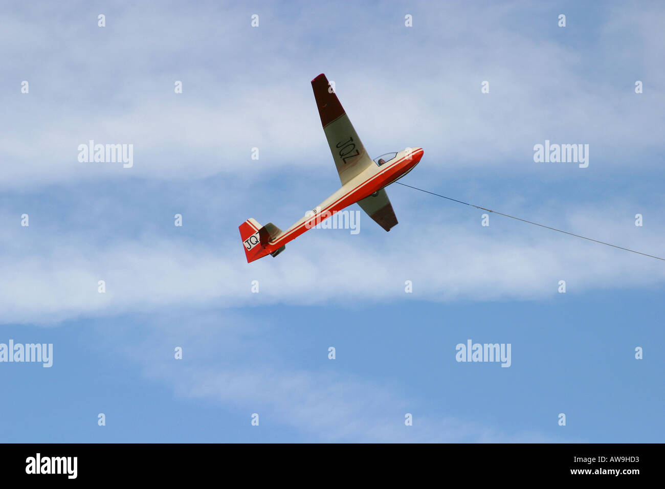 Glider winch launch hires stock photography and images Alamy