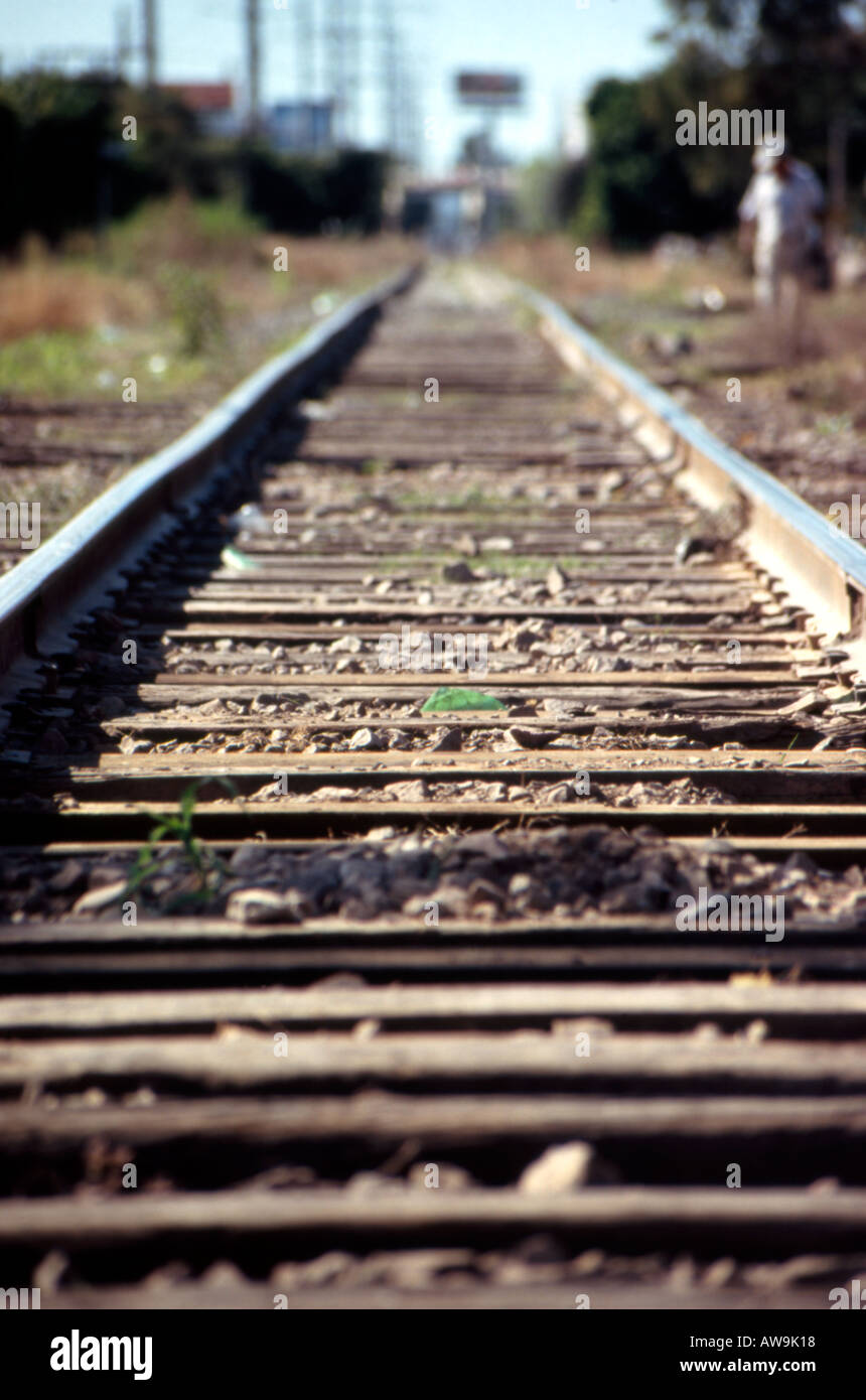Railroad, Guadalajara, Mexico Stock Photo Alamy