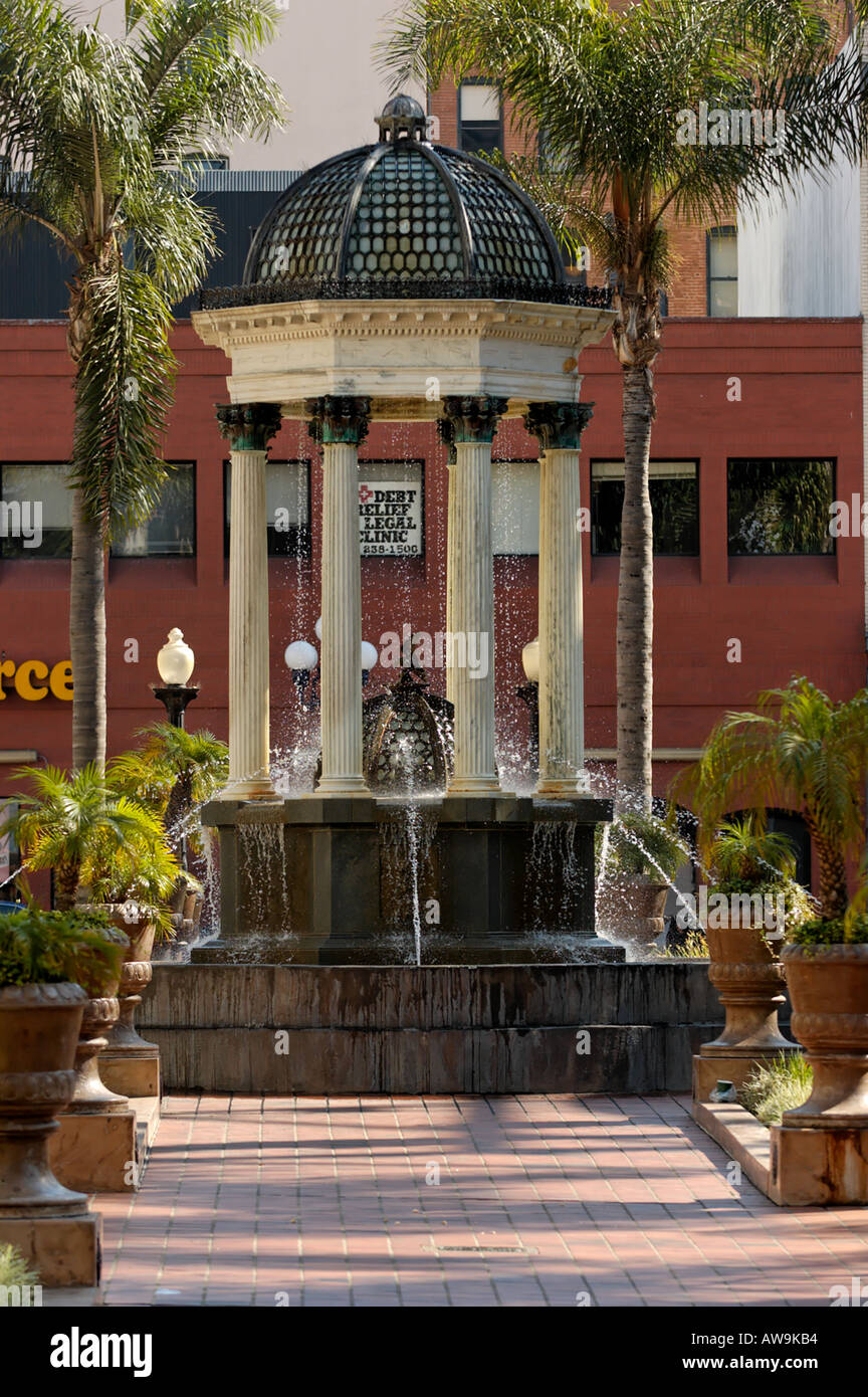 The broadway fountain in san diego hires stock photography and images
