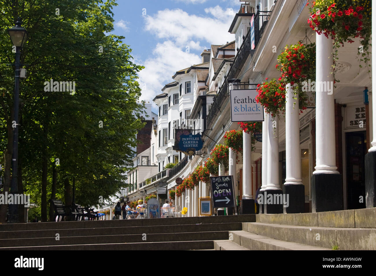 The Pantiles, Royal Tunbridge Wells Stock Photo Alamy