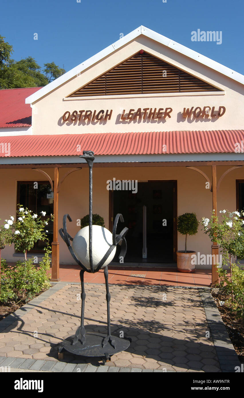 Ostrich leather world, Oudtshoorn, South Africa Stock Photo Alamy