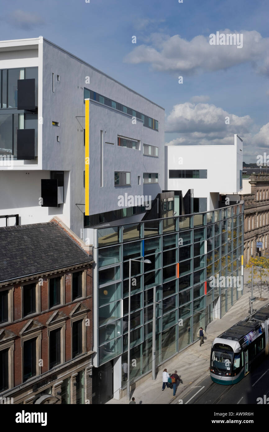 The Pod, Fletcher Gate, Nottingham. Architect Benson Forsyth with