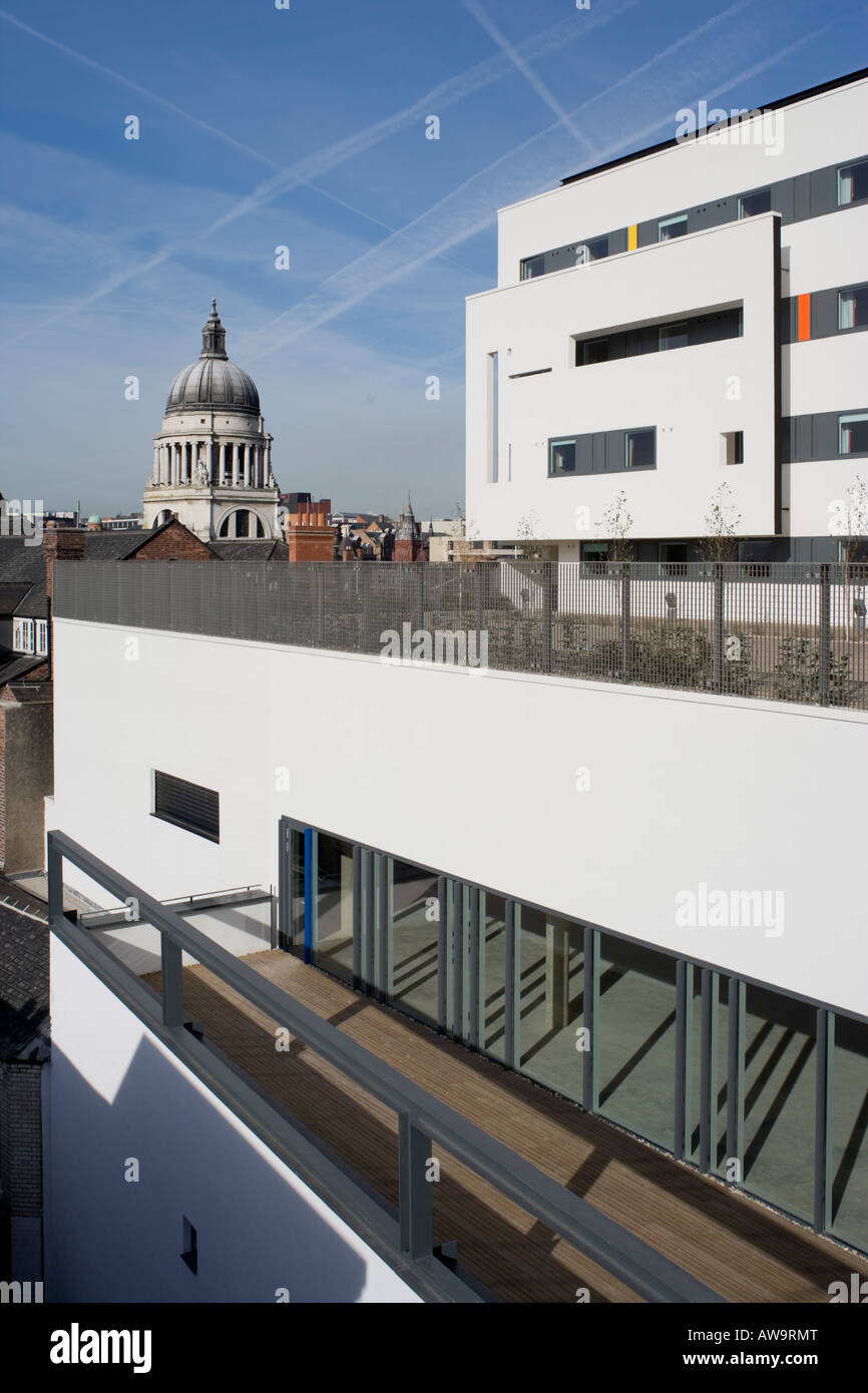 The Pod, Fletcher Gate, Nottingham. Architect Benson Forsyth with